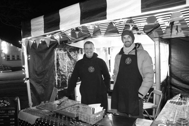 cracking nuts at croyde